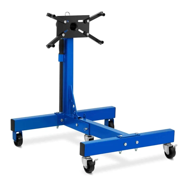 Support Moteur Professionnel Sur Roulette Rotatif 680 kg Garage Et Particuliers