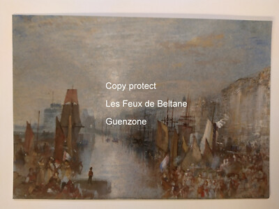 CARTE POSTALE ART TURNER Les arcs de Contentin et de Titus 
