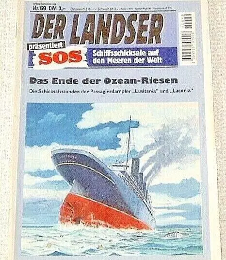 Der Landser SOS Nr.69 "DAS ENDE DER OZEAN-RIESEN"