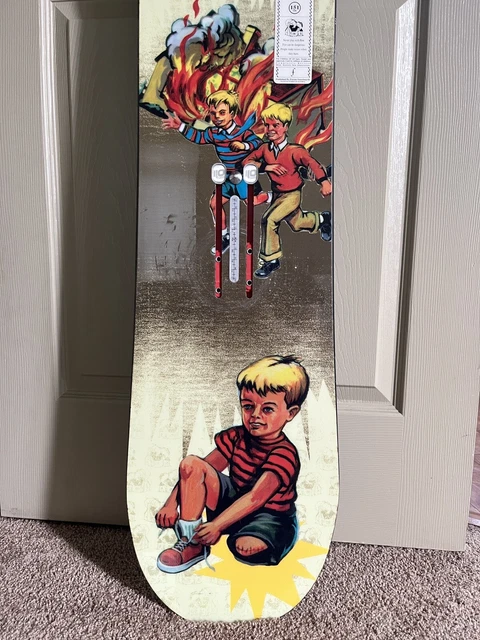 2/11まで値下げPeter Line 151cm Fireboy ヴィンテージ FORUM PETER LINE 151cm Fireboy vintage snowboard Rare 2002
