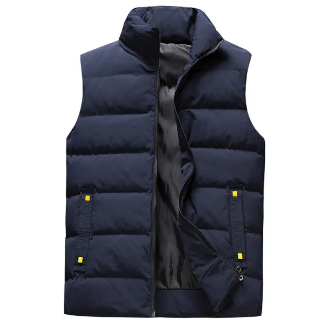 Men’s Gilet Body Warmer Warm Winter Coat Jacket Fashion