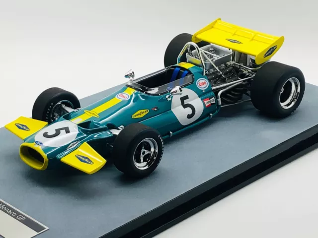 TECNOMODEL TM18-162B BRABHAM BT33 F1 n°5 GP F1 Monaco 1970 J.Brabham Ed.230ex
