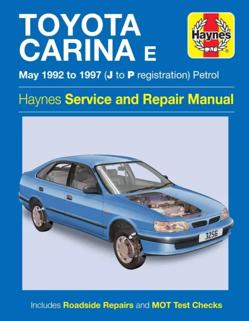 Toyota Carina E Petrol (May 92 - 97) Haynes Repair Manual (Paperback)