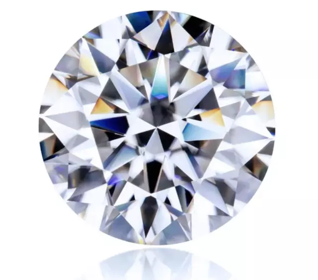 Lab Grown Diamond 1.00 Ct CVD ROUND Cut Certified D Color VVS1 Clarity STONE UP