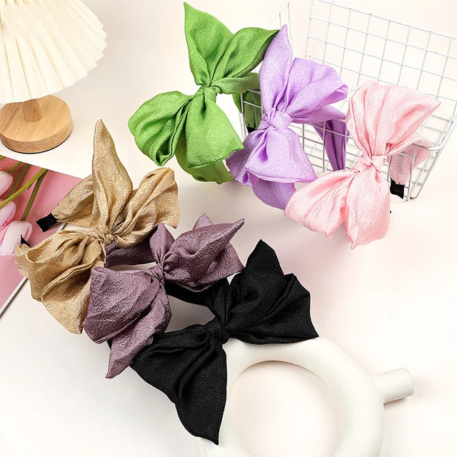 Accessories Head Bubble Handmade Headband Oversize Bows DIY Bow Hair Hoop Big *