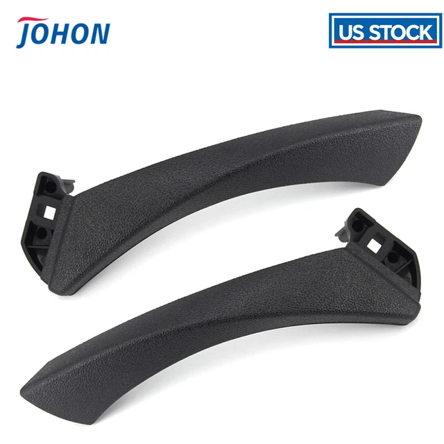 Left + Right Side Inner Door Panel Handle Pull Trim Cover For BMW E90 328i