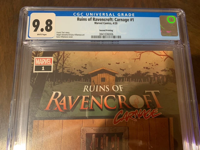 Ruins Of Ravencroft Carnage #1 CGC 9.8 1st Cortland Kasady 2nd Print Variant 6