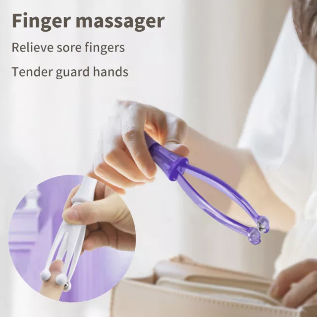 1 pieza Rodillos masajeador de articulaciones para dedos puntos de acupuntura manual relajación sangre