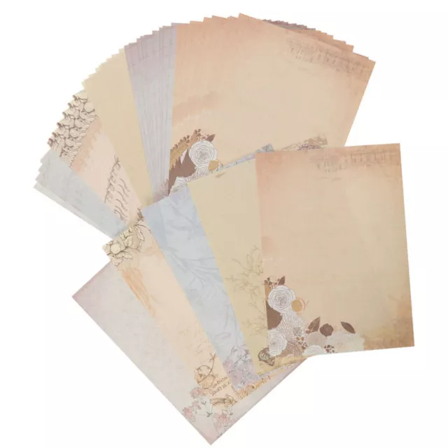 60 Pcs Envelopes Paper Printing Letter Stationery European Style