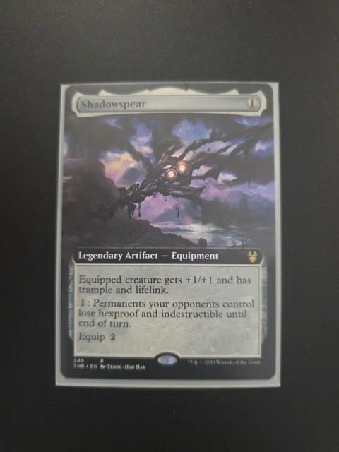 Shadowspear 1x FOIL THB MTG Theros Beyond Death Rare MINT artifact Shadowspear 1x FOIL THB MTG Theros Beyond Death Rare MINT artifact