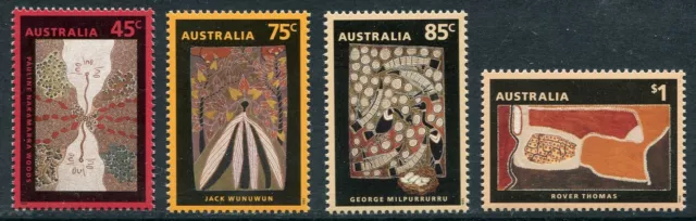 1993 Australia Dreamings Set Of 4 Mint Never Hinged, Clean & Fresh