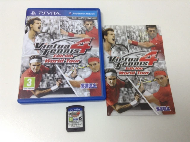 VIRTUA TENNIS 4 EDICION WORLD TOUR . Pal España . Envio Certificado . Paypal 3