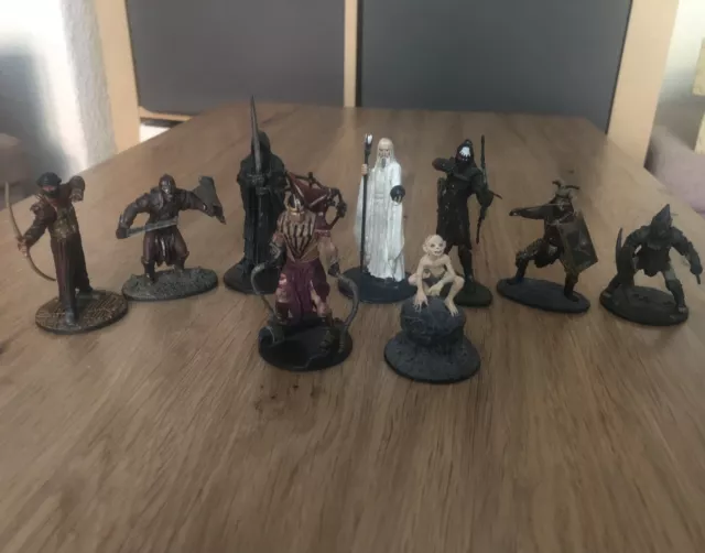 Eaglemoss | Der Herr der Ringe | 9 Sammelfiguren Spritzguss handbemalt