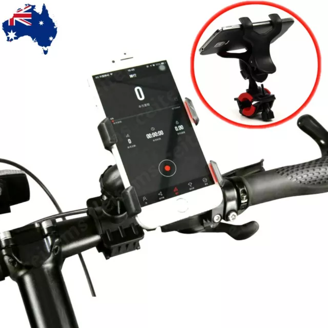 Motorcycle Bicycle Bike MTB Handlebar Mount Holder Stand For Mobile Phone GPS