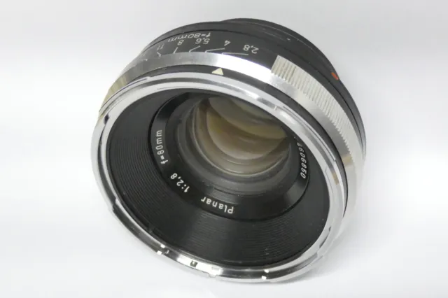 Carl Zeiss Planar 2,8 / 80 mm Objektiv Rollei Rolleiflex SL66