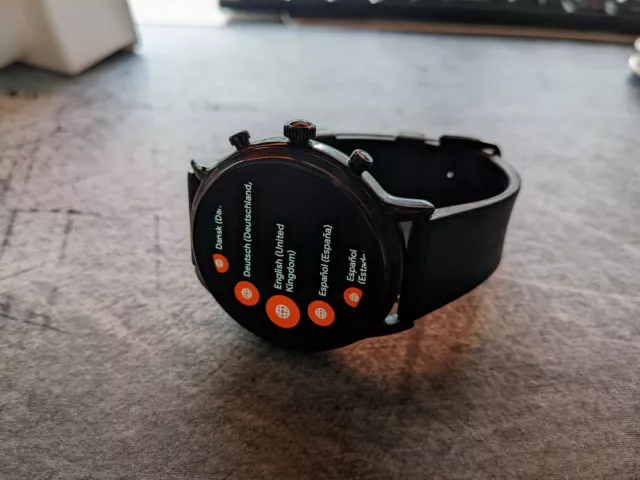 Fossil men gen 5 smartwatch online the carlyle hr black silicone ftw4025