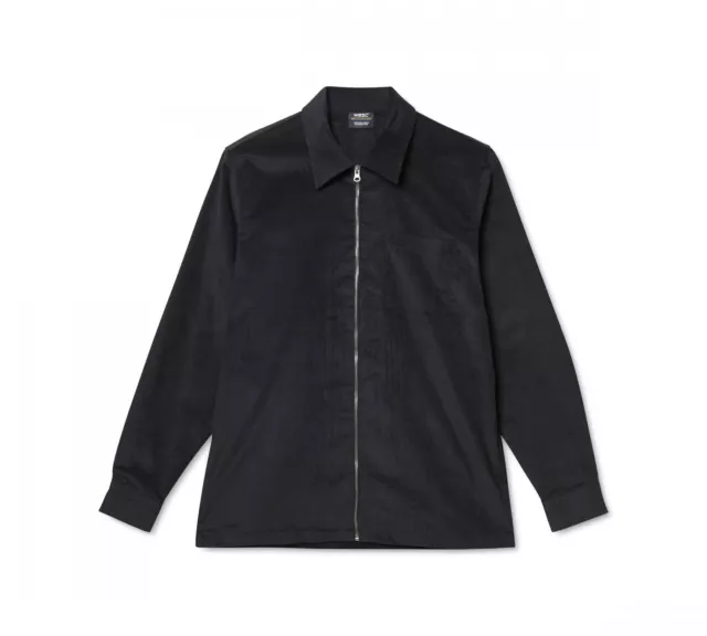 Wesc WeSC Mens Nick Corduroy Shirt Jacket Black