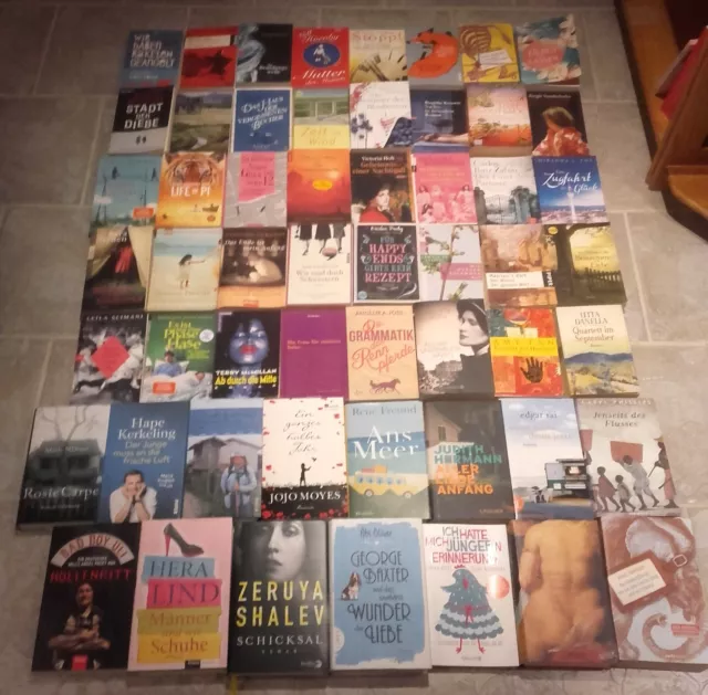 55 Frauen Romane / Taschenbücher Konvolut Sammlung Buchpaket