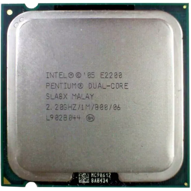 CPU LGA 775 Intel Pentium E2200 2,20GHZ LGA775 Processor PC Fixed Socket DDR2