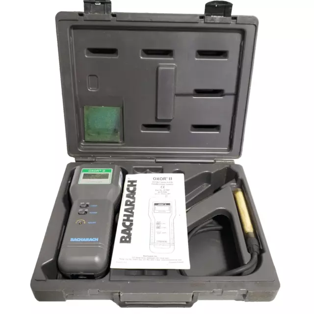 Bacharach OXOR II Digital Display Battery Powered Oxygen Gas Analyzer