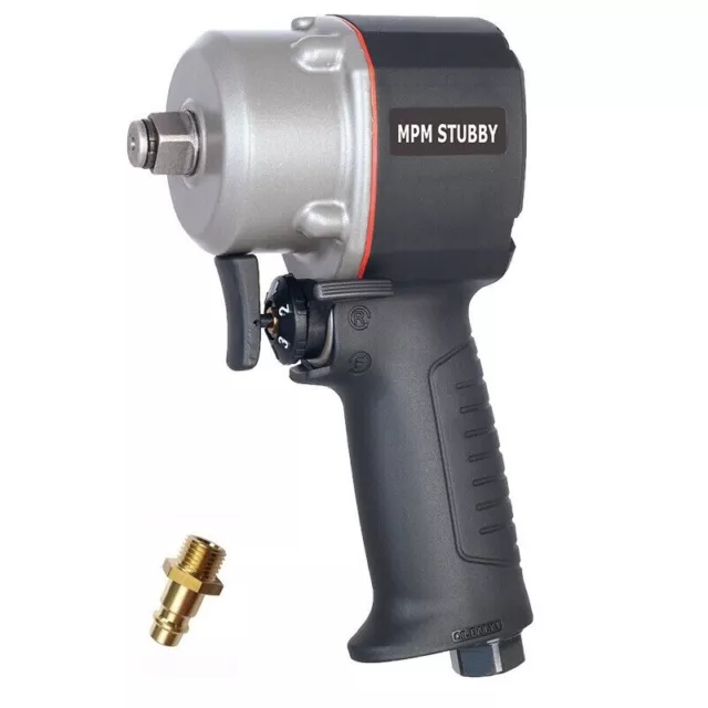 NUOVO!! "Mini avvitatore a percussione 1/2" fino ad z. Momento solvente 1345 Nm MPM Stubby solo 98 mm