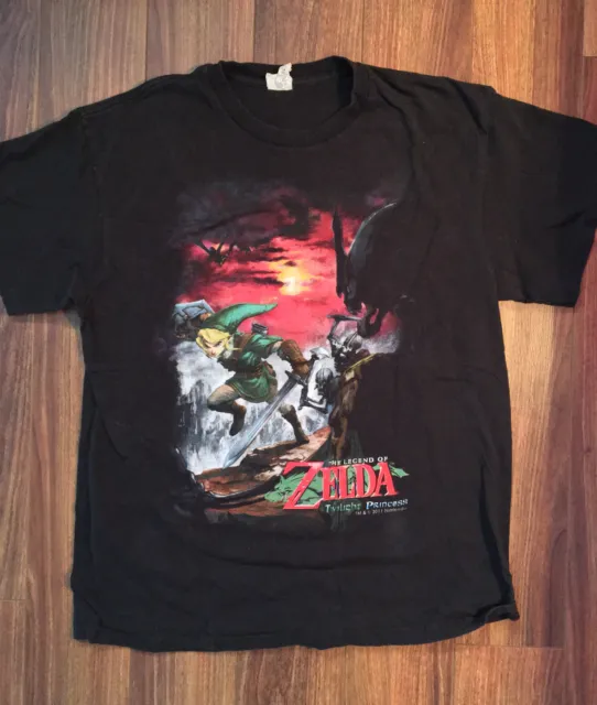 the Legend of Zelda, Twilight Princess T shirt, vintage Nintendo, Medium size