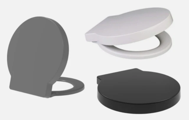 Rock Pattern Soft Close Toilet Seat