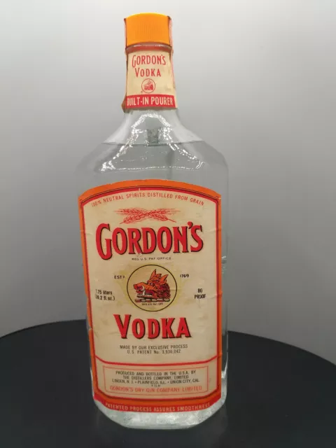 Gordon's Vodka 40% Alkohol USA 1,750 Liter Henkelflasche