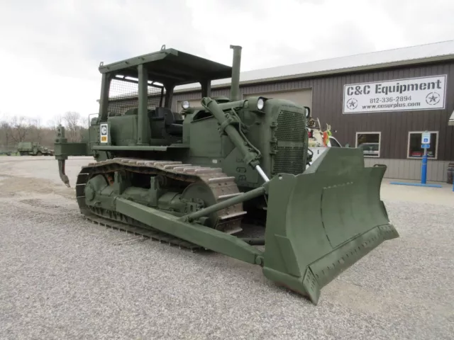 1972 Caterpillar Ex Military D7F bull Dozer with Ripper  Low hours! 2
