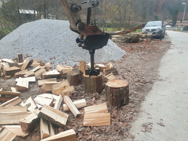 Produktbild von Kegelspalter Drillkegelspalter Formiko-Rotator – 4,5 Tonnen, Spitze Hart, Für Holzspaltung
