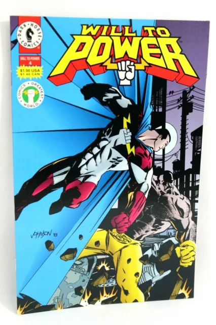 Will to Power #4 Chris Warner Brian Garvey 1994 Comic Dark Horse Comics F+