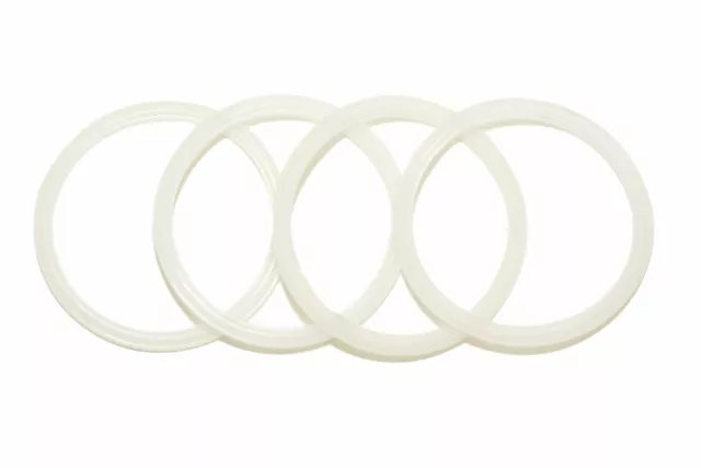 4 New White Lid Seals Stainless Tumblers 10, 14, 20, 30 oz for Yeti RTIC Ozark T