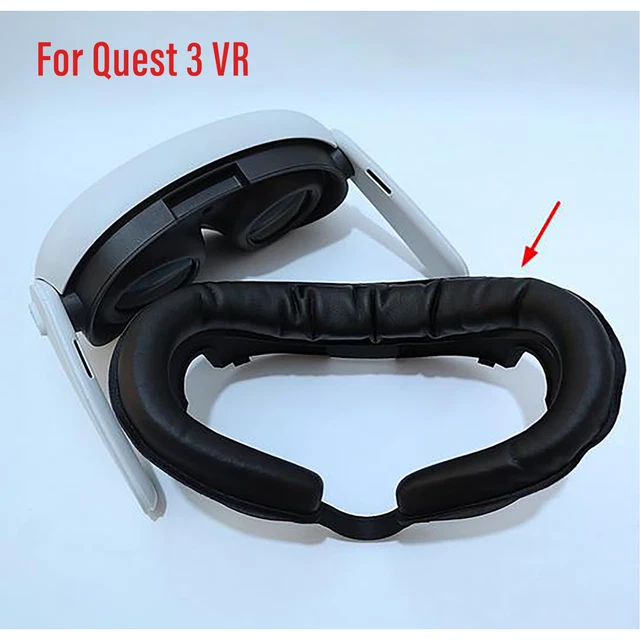 For Quest 3 VR Headset Face Mask Cover FOV Ultra-Wide Viewing Angle Face Mask