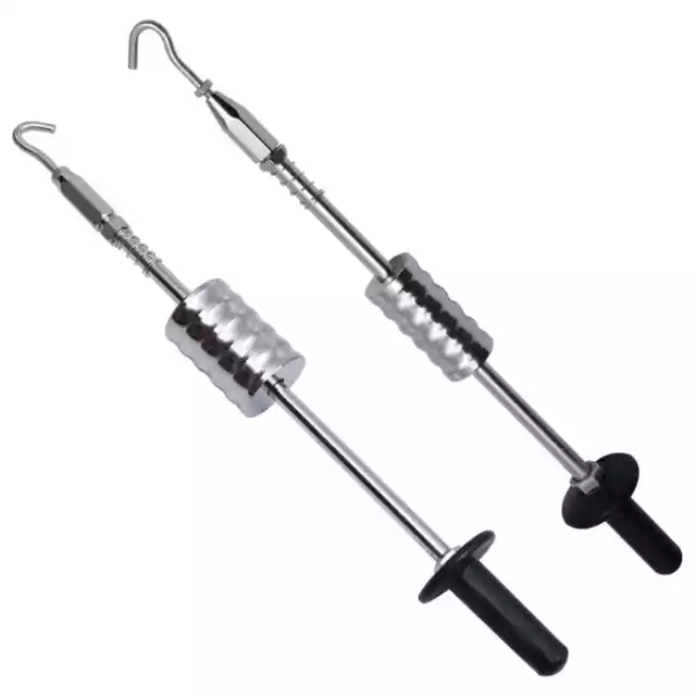 Slide Hammer with Hook Carbon Steel Dent Puller Repair Tool 63cm/65cm vidaXL