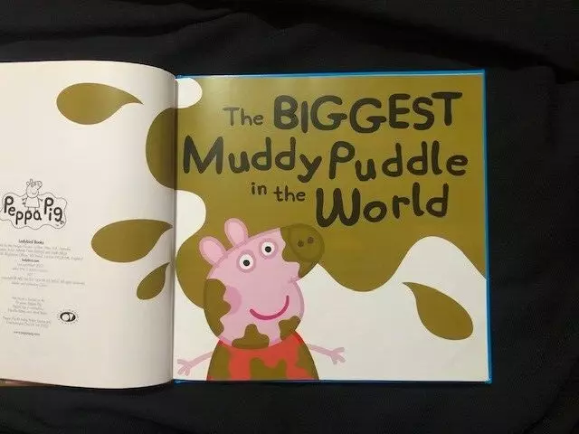 Peppa Pig: The Biggest Muddy Puddle In The World~Hardcover 3