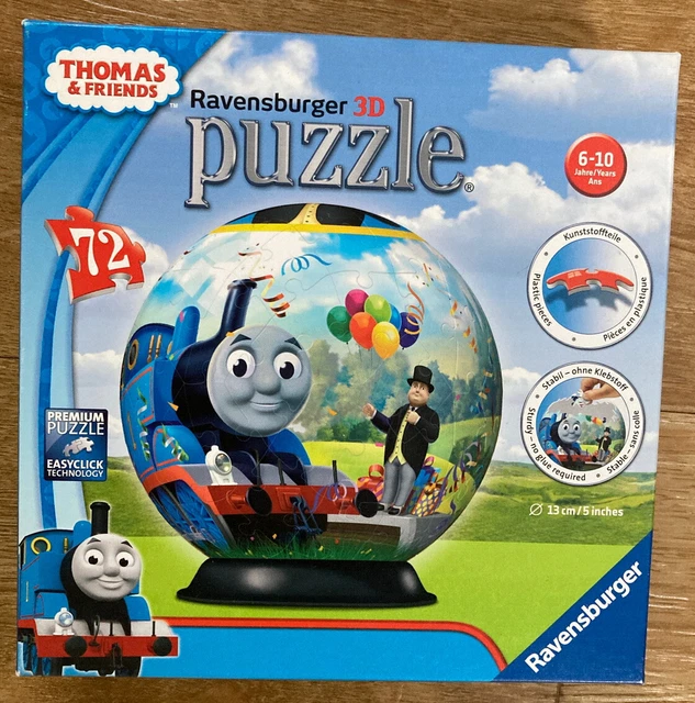 RAVENSBURGER THOMAS THE Tank Engine 72 Piece 3D Jigsaw Puzzle - Very ...