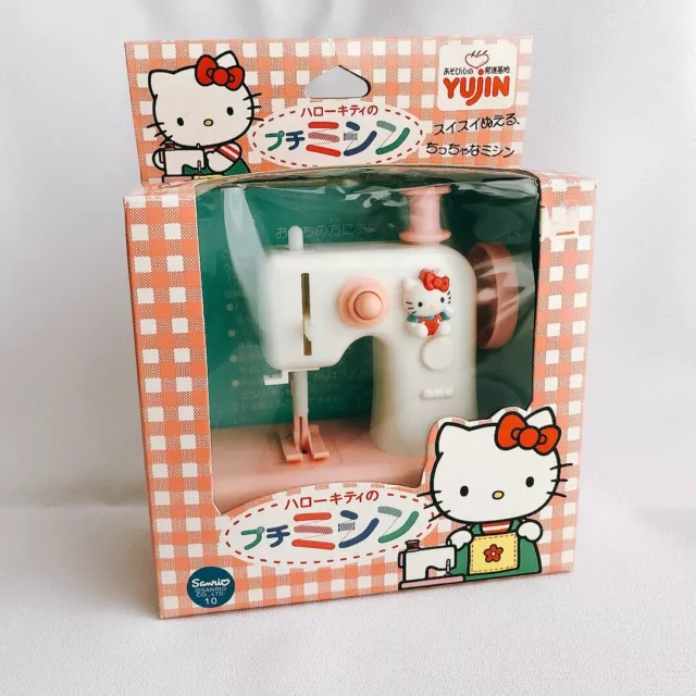 Rere / Hello Kitty Vintage Yujin Mini Sewing Machine (1996) From Japan