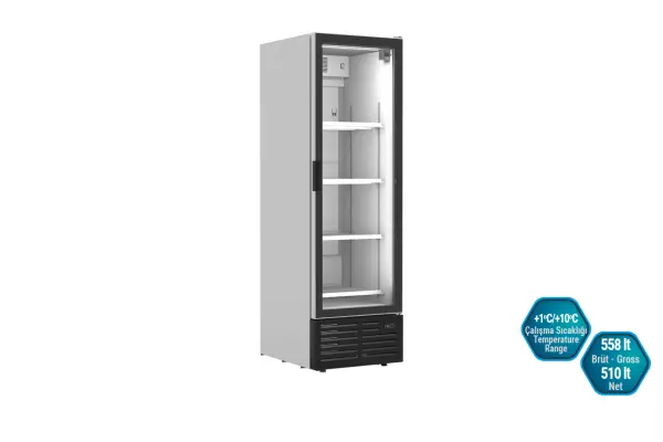 Gewerblicher Flaschenkühler Kühlschrank 558 Liter Eintürer - MANGO 630