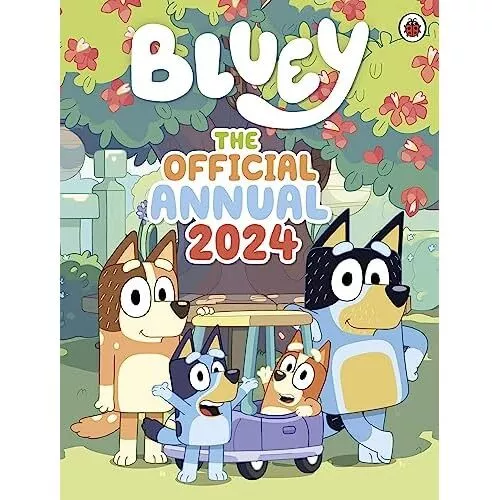 BLUEY THE OFFICIAL Bluey Annual 2024 (Bluey) Hardback NEW Bluey 03