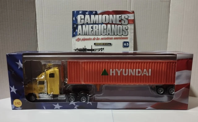 Modèle Réduit 1/43 Freightliner FLD 112 Camion Américain 1990 - Marque Altaya - Neuf