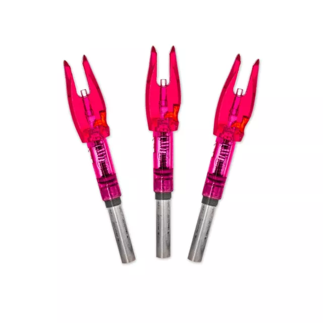Double Take Archery Pink Halo Nocks