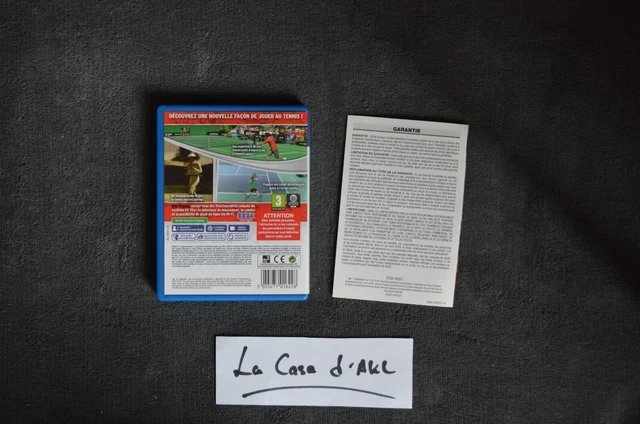 ₪ PAS DE JEU ₪ BOITE VIDE de Playstation Vita Virtua Tennis 4 World Tour Edition 2