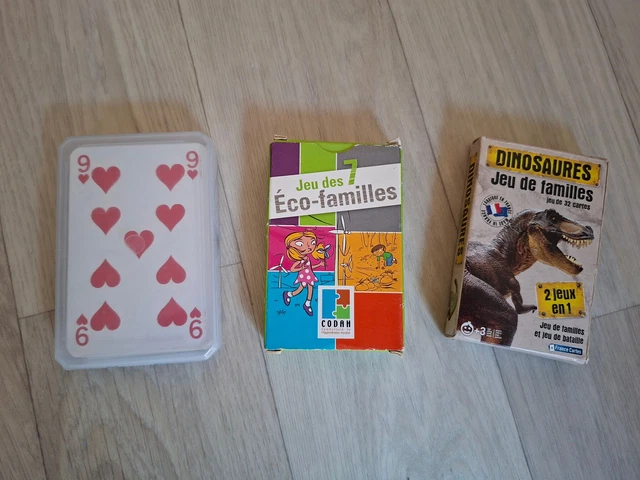 HÉRON, Un jeu de 54 cartes neuves avec son étuit Luxe d'origine. En
