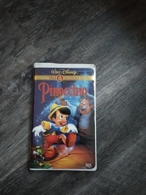 Pinocchio (VHS, 1999, Clam Shell Gold Collection)