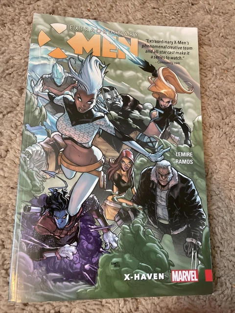 Extraordinary X-Men Vol. 1 : X-Haven by Jeff Lemire (2016, Trade Paperback)