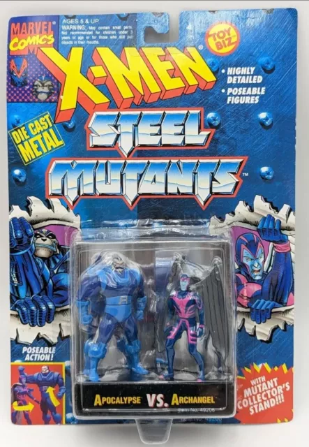 1994 Toy Biz X-MEN Steel Mutants APOCALYPSE VS ARCHANGEL NIB ☆Collectors Item☆