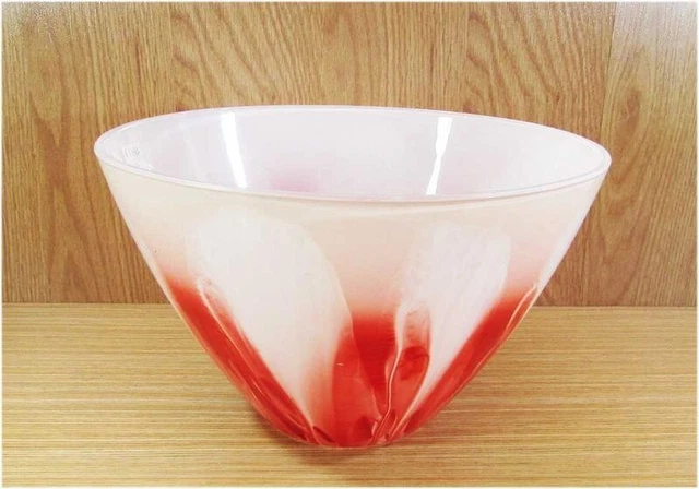 Art Deco AMBIENTE ZWIESEL GLASS TABLE TOP DEEP BIG BOWL DECORATIVE HOME GIFT