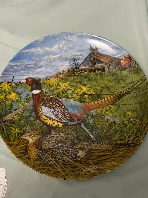 Knowles The Pheasant 1986 #1 Issue Upland Birds N America Wayne Anderson Plate