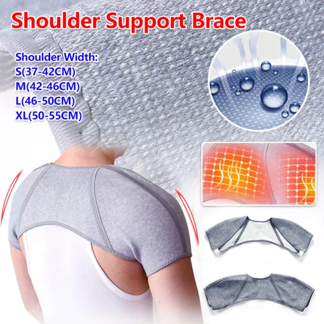 SHOULDER SUPPORT BRACE Joint Pain Injury Guard Strap Bandage Compression  Wrap 1x $16.99 - PicClick AU