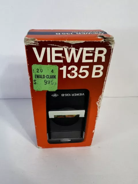 Vintage AGFA Slide Viewer 135B Made In West Germany  In Box Untested